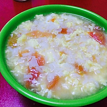 番茄鸡蛋汤汤饭