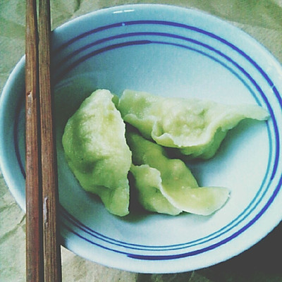 黄瓜味水饺。
