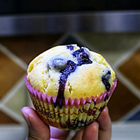 #520，美食撩动TA的心！#会爆浆的小蛋糕-蓝莓马芬的做法图解8