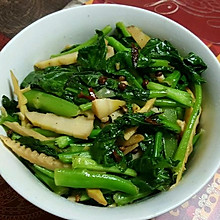 黄飞鸿花椒炒芥兰芦笋