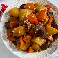 #开启冬日滋补新吃法#土豆胡萝卜炖牛肉的做法图解15