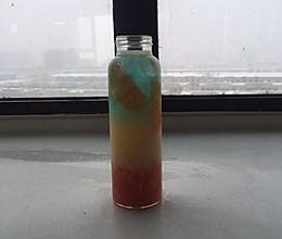 橙子蓝莓混合果汁（颜值高，方法简单，蓝莓=蓝莓味的RIO）的做法