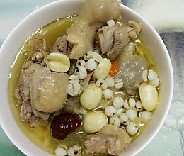 莲子冬瓜薏米鸭汤的做法