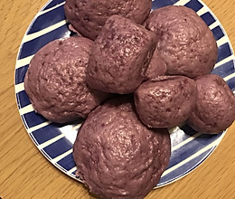 紫薯馒头的做法