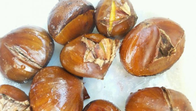 微波炉糖炒栗子