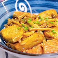 #中秋团圆食味#蟹味菇煲豆腐的做法图解15