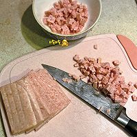 午餐肉芝士贝果的做法图解3
