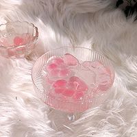 #安佳新年聚会食谱#水晶白桃猫爪果冻，治愈你的不开心的做法图解19