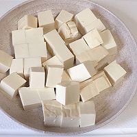 （健康轻食）双椒肉沫豆腐的做法图解2