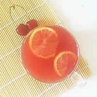 简单的夏季冰饮～樱桃柠檬水的做法图解2