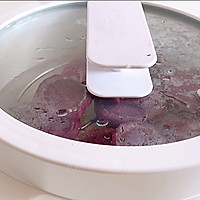 低脂低卡减肥餐：紫薯燕麦糊的做法图解2