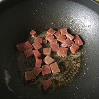 芦笋炒牛肉粒的做法图解5