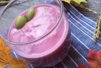 #无果汁·不夏天#紫薯奶昔的做法
