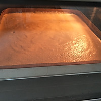 火龙果奶油蛋糕卷（后蛋法）的做法图解7