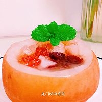 #轻饮蔓生活#蔓越莓桃胶炖梨盅的做法图解9