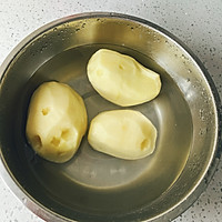 奶油火腿土豆泥色拉的做法图解1