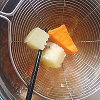 薯片芝士土豆地瓜丸子的做法图解3