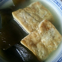 海带豆腐汤的做法图解3
