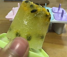 百香果蜂蜜冰棍的做法