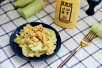 电饭锅黄瓜炒蛋