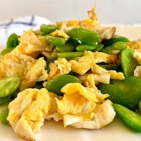 蚕豆炒鸡蛋，6月它最鲜的做法图解7