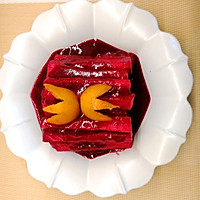 #美食说出“新年好”#健康营养的～火龙果蜜汁山药的做法图解9