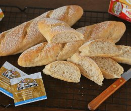 #法式面包#在家也能复刻经典～家庭版全麦法棍的做法