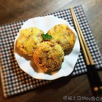 #孩子爱吃的味道#培根土豆饼的做法图解8