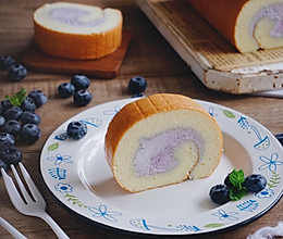 完美比例蓝莓乳酪蛋糕卷的做法