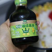 #让宝贝爱上每一顿饭#肉肠蔬菜炒饭的做法图解7