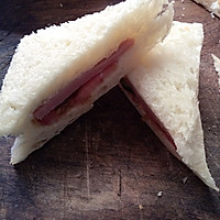 肉松火腿三明治的做法图解7