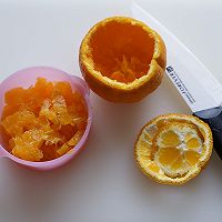 新鲜的柑桔果冻的做法图解5