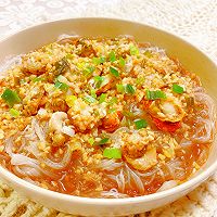 蒜蓉粉丝蒸扇贝肉的做法图解12