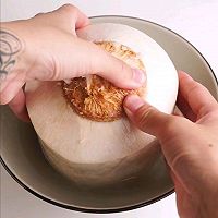 零难度超美味椰子炖鸡的做法图解4