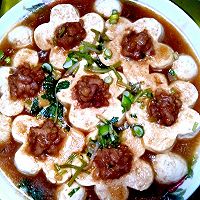 年夜饭7吉福临门(鸡肉豆腐)的做法图解1