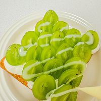 #奶香此刻，焙有钱花#青提奶油浮云吐司的做法图解5