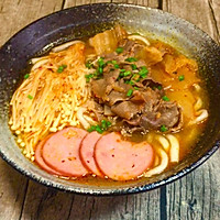 韩式泡菜肥牛米线#我要上首页挑战家常菜#的做法图解6