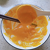 超嫩 南瓜松饼 无油的做法图解3