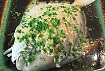 清蒸葱油白鲳鱼的做法