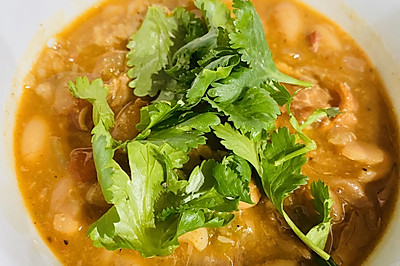墨西哥辣豆浓汤borracho beans