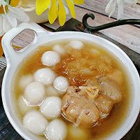 #汤圆创意吃法#腱子肉咸汤圆的做法图解8