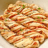 简单零失败❗咸香酥脆又松软的生煎花卷❤的做法图解15