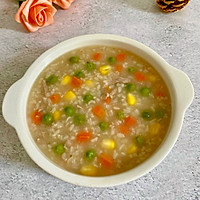 #春日露营#豌豆瘦肉粥的做法图解8