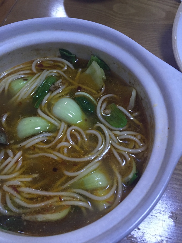 快手早餐肉酱面