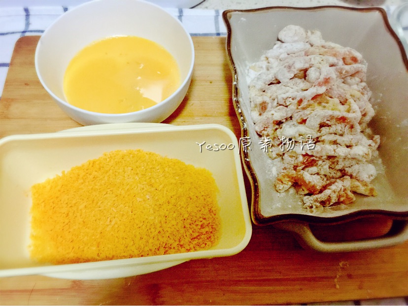 香酥猪肉薯条炸里脊-停不下来的零食的做法图解8