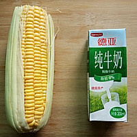 【豆浆机】玉米牛奶的做法图解1