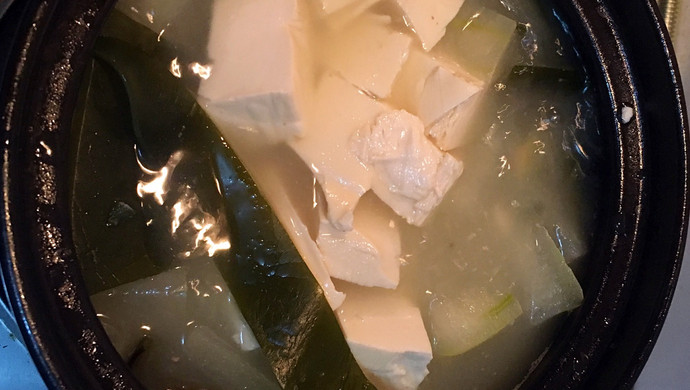 冬瓜海带豆腐汤