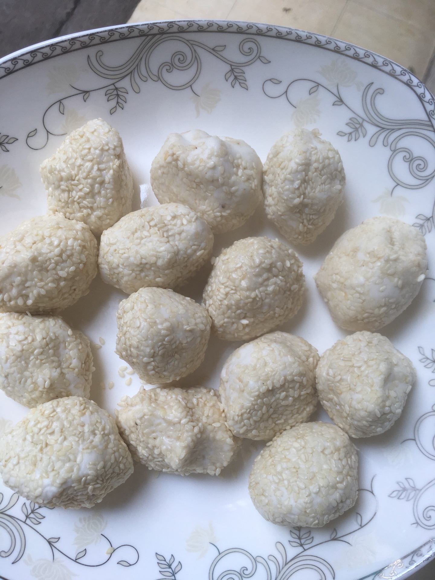Amiliaya Recipe: Sesame Seed Balls 芝麻球(煎堆)