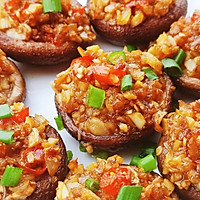 意想不到的美味蒜蓉烤香菇的做法图解5