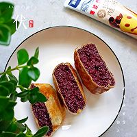复刻的炼奶网红紫米饼的做法图解20
